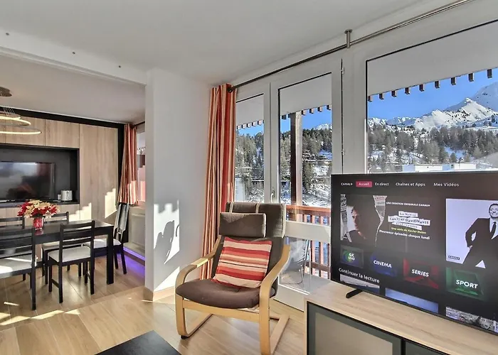 Magnifique Renove, Balcon, Wi-fi, - Fr-1-455-47 * La Plagne